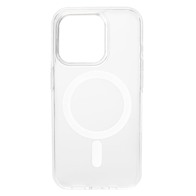 Чехол для iPhone 15 Pro, NEO TPU Case with MagSafe, Clear (TPUCM-15ProC) - фото #0, Technodom.kz