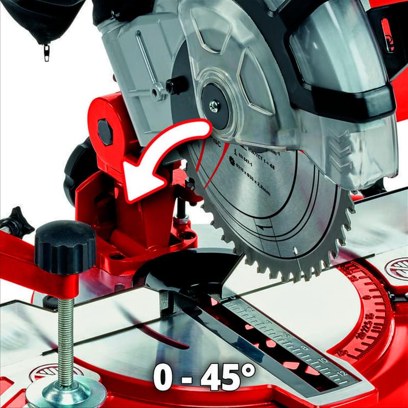 Торцовочная пила Einhell TC-MS 2112, сетевая (4300295) - фото #3, Technodom.kz