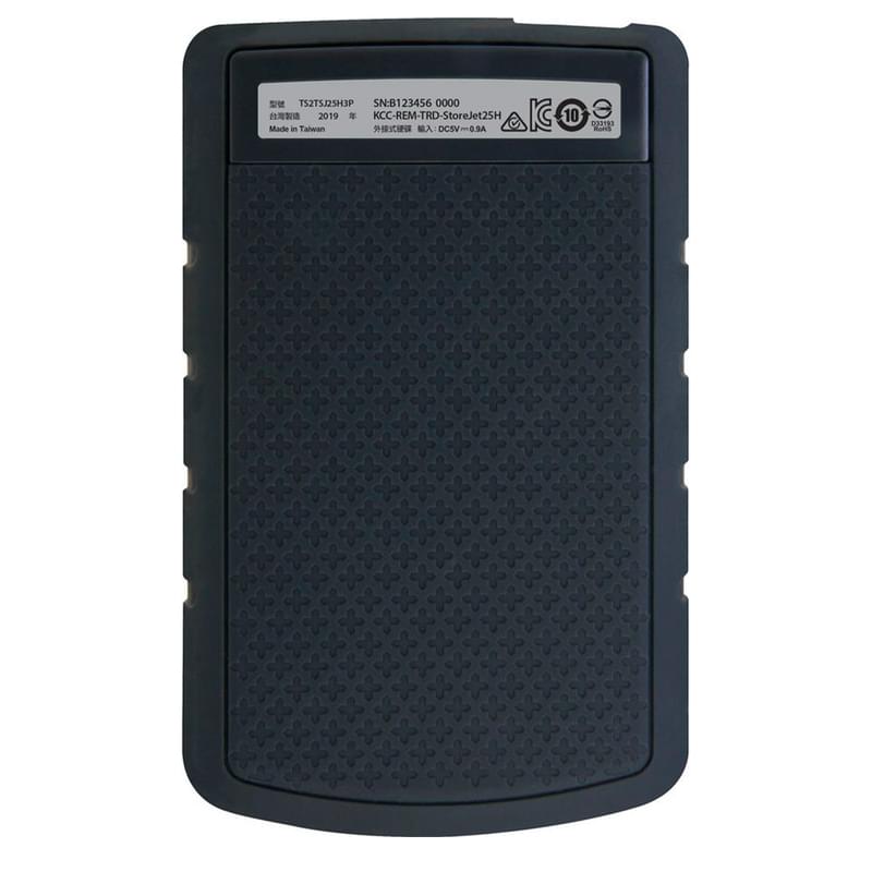 Внешний HDD 2.5" 2TB Transcend StoreJet 25H3P, USB 3.0 (TS2TSJ25H3P) - фото #1, Technodom.kz