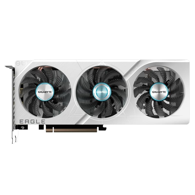 Видеокарта Gigabyte RTX 4060 EAGLE OC ICE 8GB 128bit/G6 (2HDMI+2DP)[GV-N4060EAGLEOC ICE-8GD] - фото #1, Technodom.kz