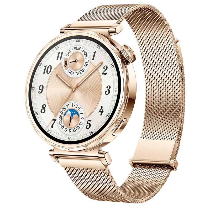 Huawei GT 5 (41mm)  Смарт сағаты,Gold Milanese Strap - фото #0, Technodom.kz