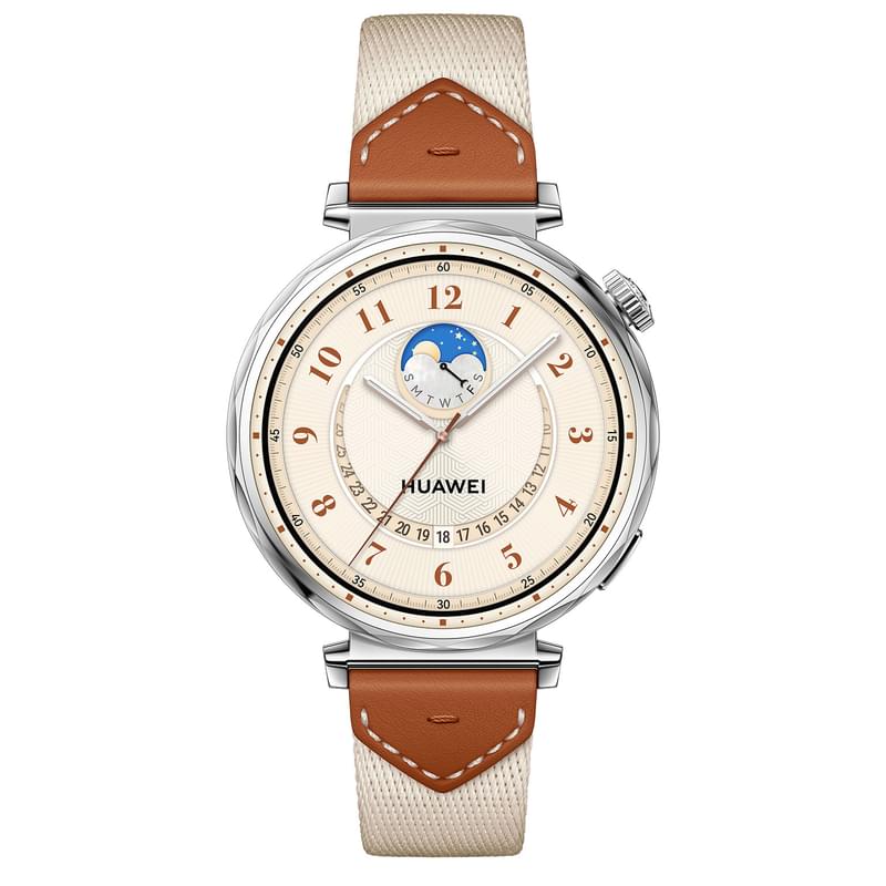 Смарт-часы Huawei Watch GT 5 (41mm) Brown Woven Strap - фото #2, Technodom.kz