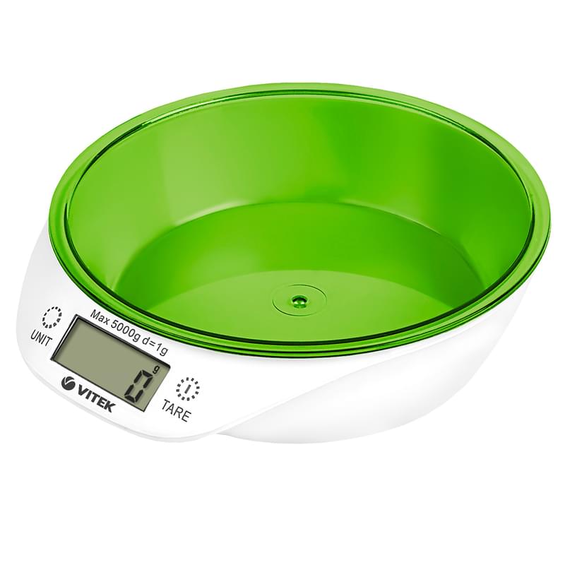 Весы кухонные с чашей Vitek VT-2400 - фото #0, Technodom.kz