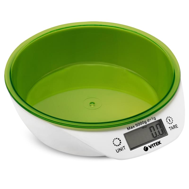 Весы кухонные с чашей Vitek VT-2400 - фото #1, Technodom.kz