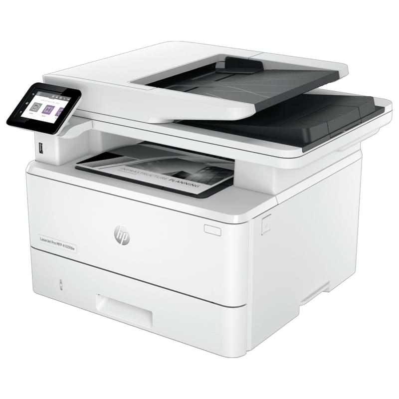 МФУ лазерное HP LaserJet Pro M4103fdw A4-A-D-F-N-W (2Z629A) - фото #2, Technodom.kz