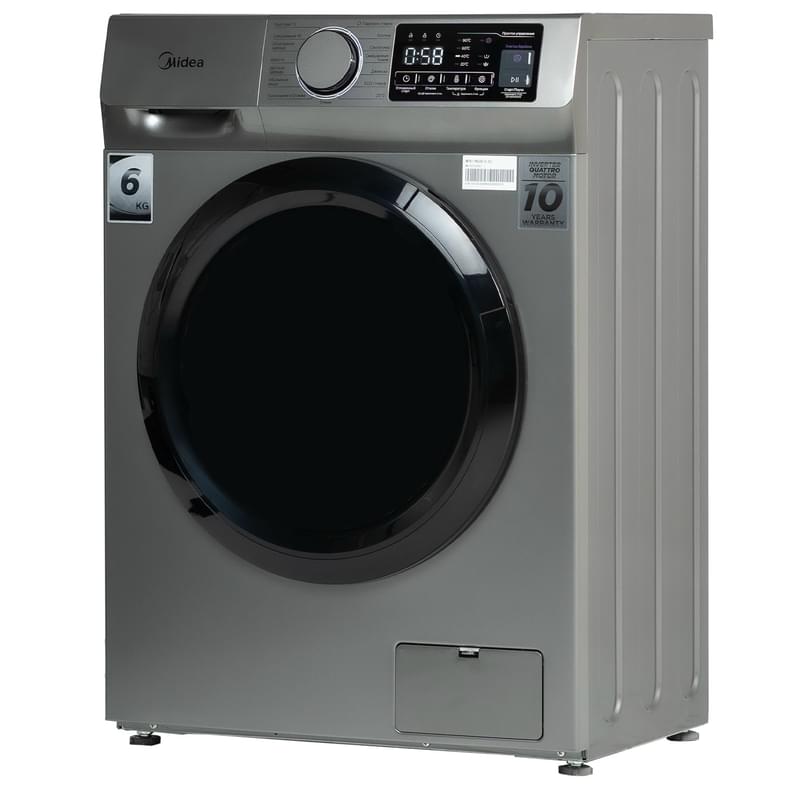 Стиральная машина Midea MFN11W60BS-KZ - фото #1, Technodom.kz Стиральная машина Midea MFN11W60BS-KZ - фото #1, Technodom.kz