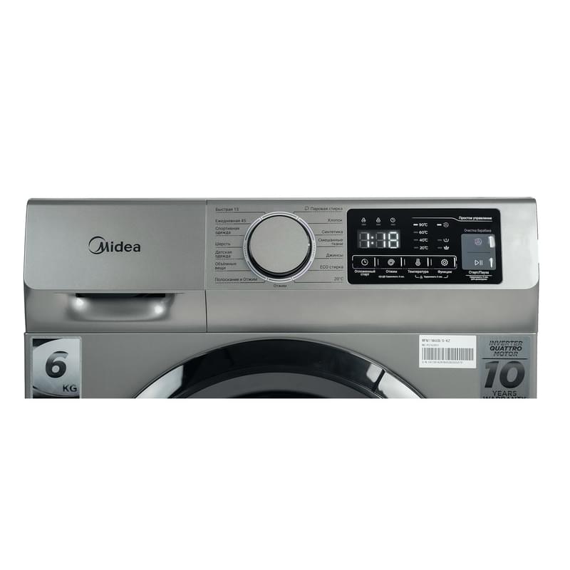 Стиральная машина Midea MFN11W60BS-KZ - фото #4, Technodom.kz Стиральная машина Midea MFN11W60BS-KZ - фото #4, Technodom.kz