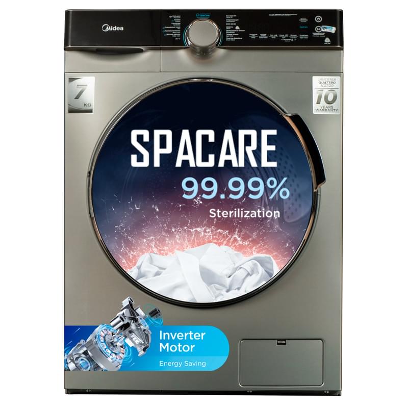 Стиральная машина Midea MFK03W70BS-C - фото #5, Technodom.kz