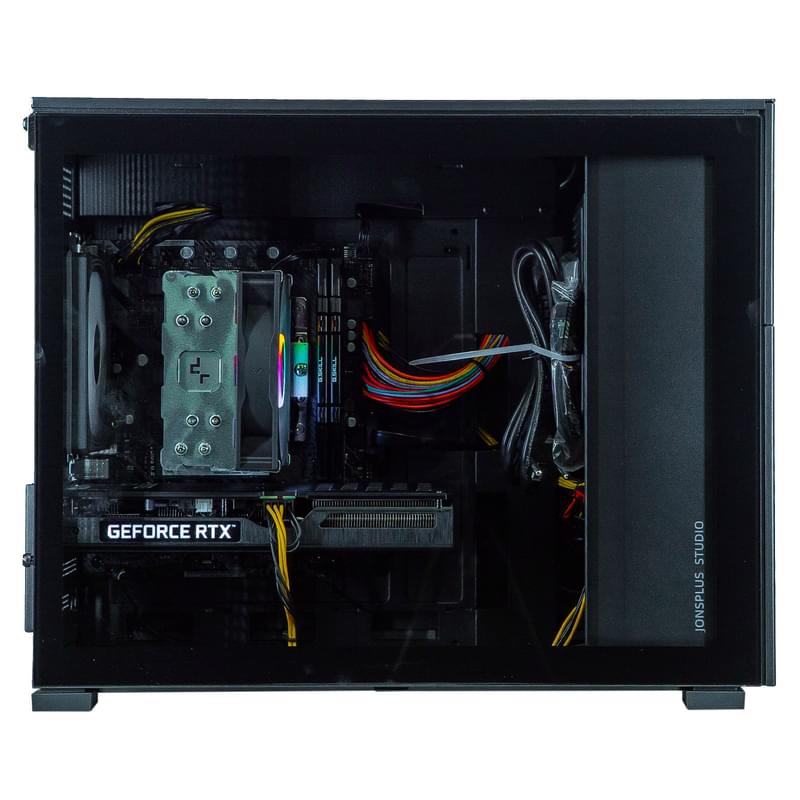 Neo Game ойын компьютері (Ci3 12100F/RTX 3060 12GB/16GB/SSD 1TB/H610M/D31 MESH Black) - фото #2, Technodom.kz