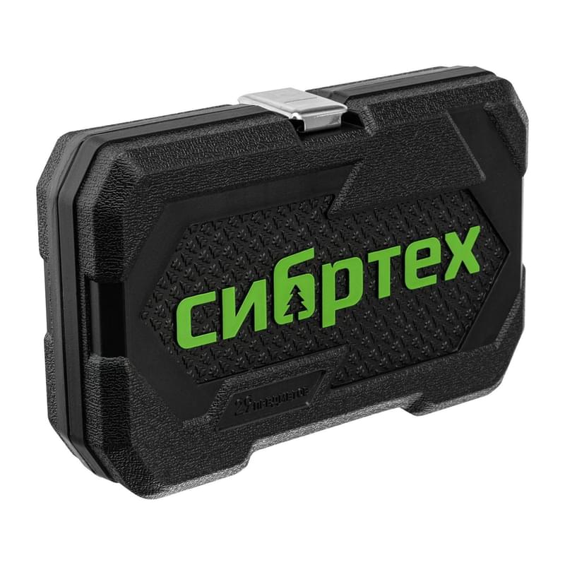 Набор инструментов Сибртех 29 предметов 1/4" (13392M) - фото #15, Technodom.kz