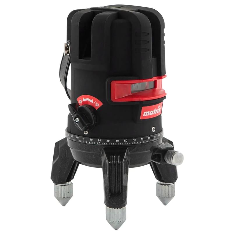 Уровень лазерный Matrix ML 05 Red, 20 м, 635 нм, резьба 5/8" (35066M) - фото #1, Technodom.kz