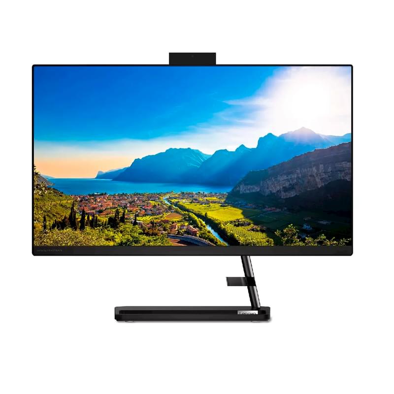 Моноблок 23,8" Lenovo F0G1011JRK Black (R5-7430U-16-512-D-FHD)[F0G1011JRK] - фото #0, Technodom.kz
