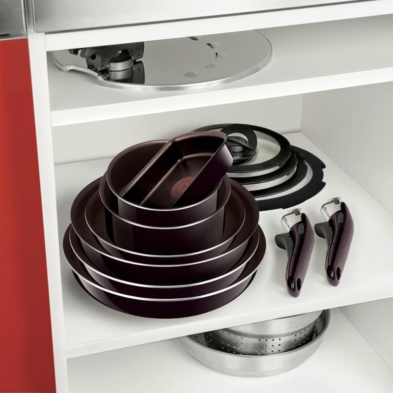 Жазық қақпағы 24см Ingenio Tefal L9846553 - фото #4, Technodom.kz