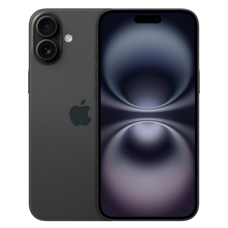 Смартфон Apple iPhone 16 Plus 8/128GB Black - фото #0, Technodom.kz