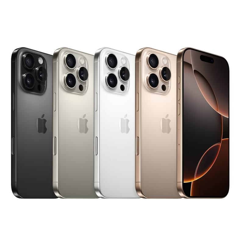 Смартфон GSM Apple iPhone 16 Pro Max 256GB 8/256/6.9/48 White Titanium - фото #5, Technodom.kz