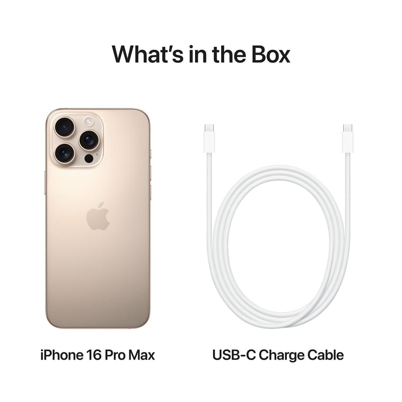 Смартфон GSM Apple iPhone 16 Pro Max 256GB 8/256/6.9/48 Desert Titanium - фото #8, Technodom.kz