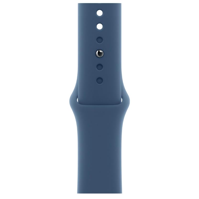 Apple Watch Series 10 Смарт сағаты, GPS 42mm Silver Aluminium Case with Denim Sport Band - S/M - фото #2, Technodom.kz