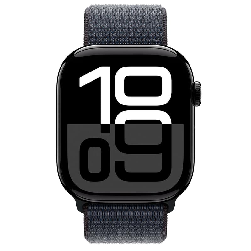 Смарт-часы Apple Watch Series 10 GPS 46mm Jet Black Aluminium Case with Ink Sport Loop - фото #1, Technodom.kz
