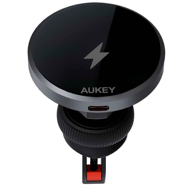 Автомобильное зарядное устройство Aukey MagFusion Dash HD-MC13 USB Type-C серый (HD-MC13) - фото #0, Technodom.kz