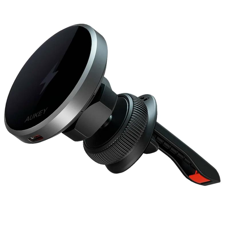 Автомобильное зарядное устройство Aukey MagFusion Dash HD-MC13 USB Type-C серый (HD-MC13) - фото #1, Technodom.kz