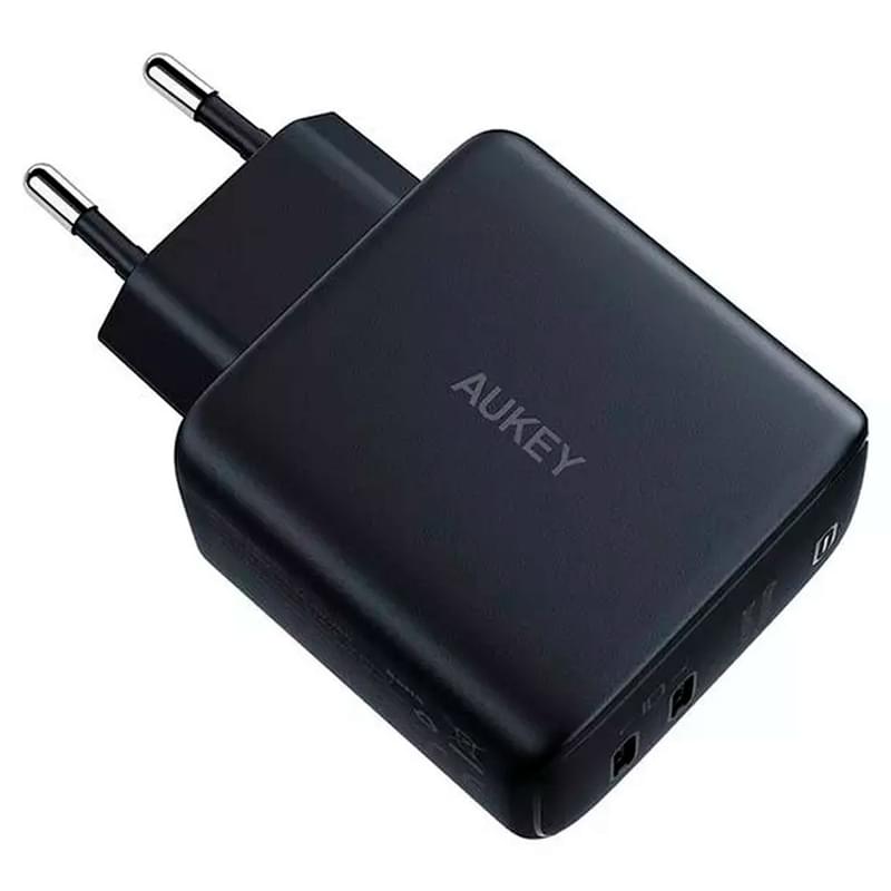 Адаптер питания Aukey Omnia II 45W PA-B4T USB 2*Type-C (PA-B4T) - фото #1, Technodom.kz