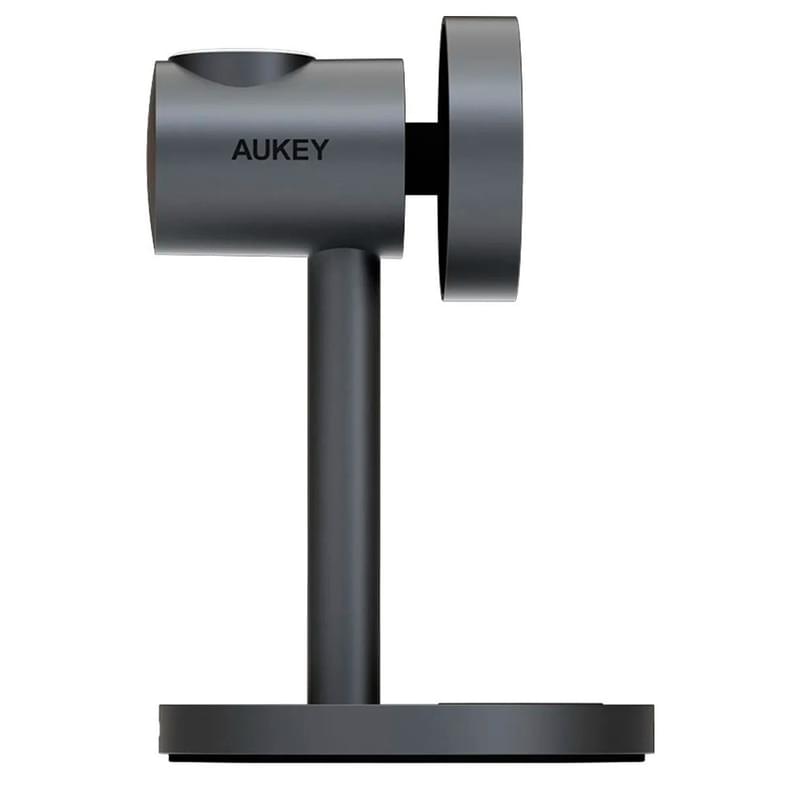 3 те 1 жылдам зарядтау магниттік сымсыз станциясы Aukey MagFusion LC-MC311 USB Type-C сұр (LC-MC311) - фото #1, Technodom.kz