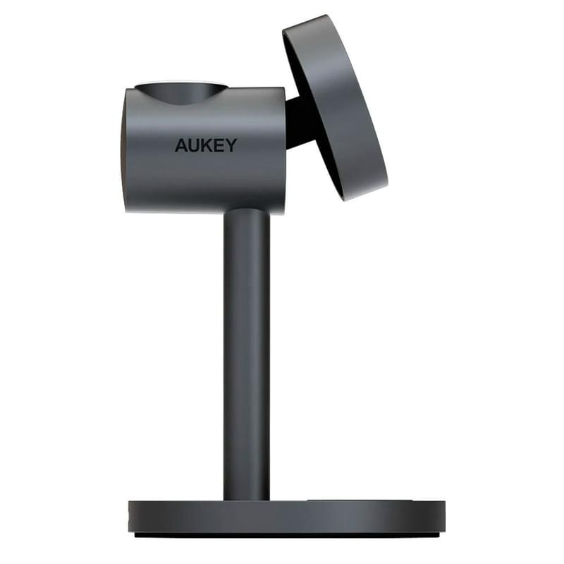 3 те 1 жылдам зарядтау магниттік сымсыз станциясы Aukey MagFusion LC-MC311 USB Type-C сұр (LC-MC311) - фото #2, Technodom.kz