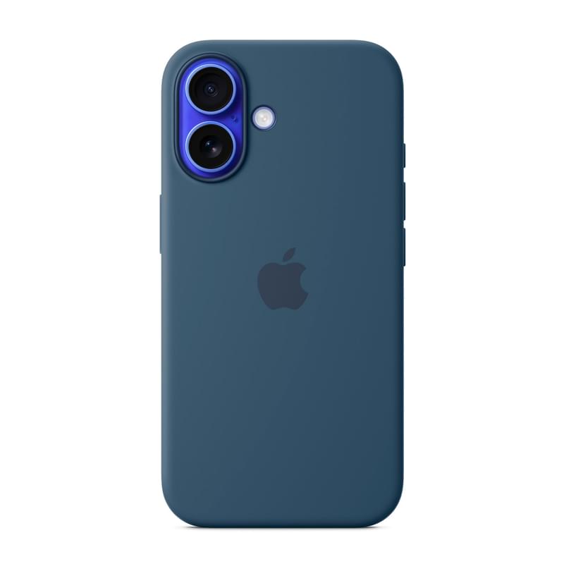 Чехол для iPhone 16 Silicone Case with MagSafe - Denim (MYY23ZM/A) - фото #0, Technodom.kz