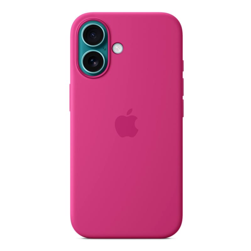 Чехол для iPhone 16 Silicone Case with MagSafe - Fuchsia (MYY53ZM/A) - фото #1, Technodom.kz