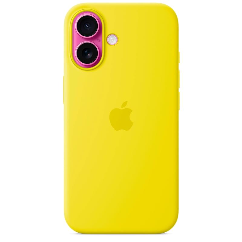 Чехол для iPhone 16 Silicone Case with MagSafe - Star Fruit (MYY73ZM/A) - фото #2, Technodom.kz