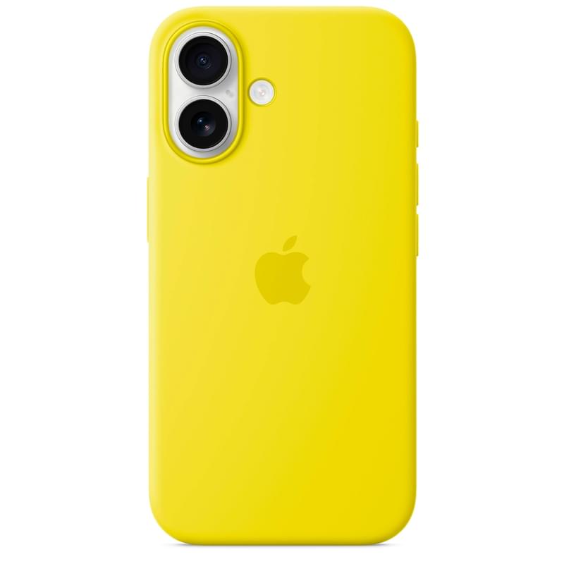 Чехол для iPhone 16 Silicone Case with MagSafe - Star Fruit (MYY73ZM/A) - фото #3, Technodom.kz