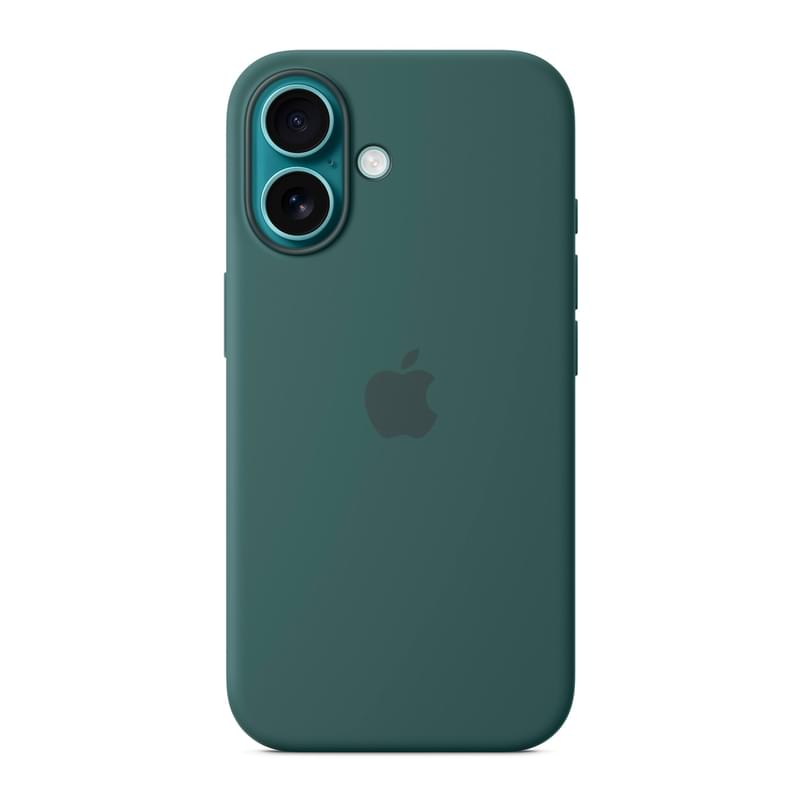 Чехол для iPhone 16 Silicone Case with MagSafe - Lake Green (MYY83ZM/A) - фото #1, Technodom.kz