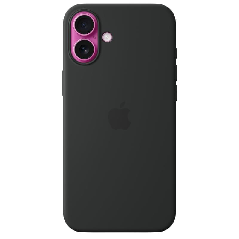 Чехол для iPhone 16 Plus Silicone Case with MagSafe - Black (MYY93ZM/A) - фото #2, Technodom.kz