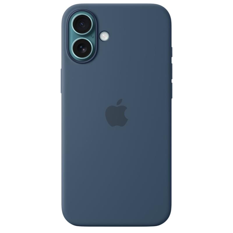 Чехол для iPhone 16 Plus Silicone Case with MagSafe - Denim (MYYA3ZM/A) - фото #3, Technodom.kz