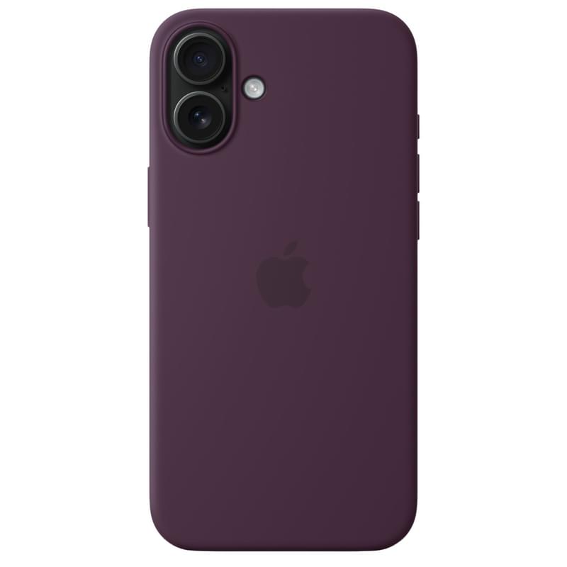 Чехол для iPhone 16 Plus Silicone Case with MagSafe - Plum (MYYD3ZM/A) - фото #0, Technodom.kz