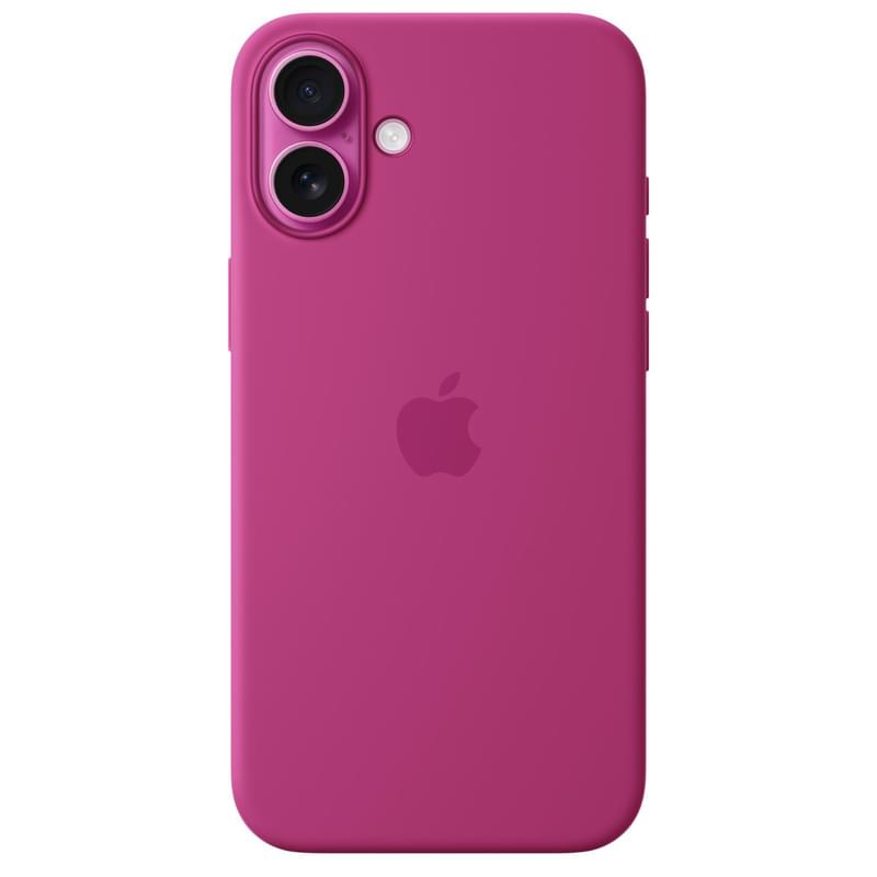 Чехол для iPhone 16 Plus Silicone Case with MagSafe - Fuchsia (MYYE3ZM/A) - фото #2, Technodom.kz