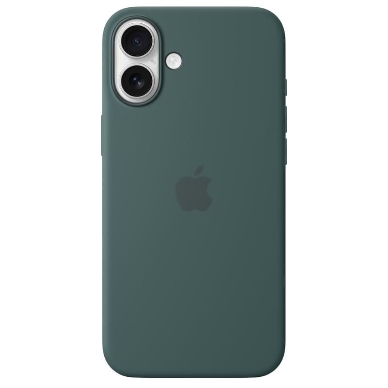 Чехол для iPhone 16 Plus Silicone Case with MagSafe - Lake Green (MYYH3ZM/A) - фото #1, Technodom.kz