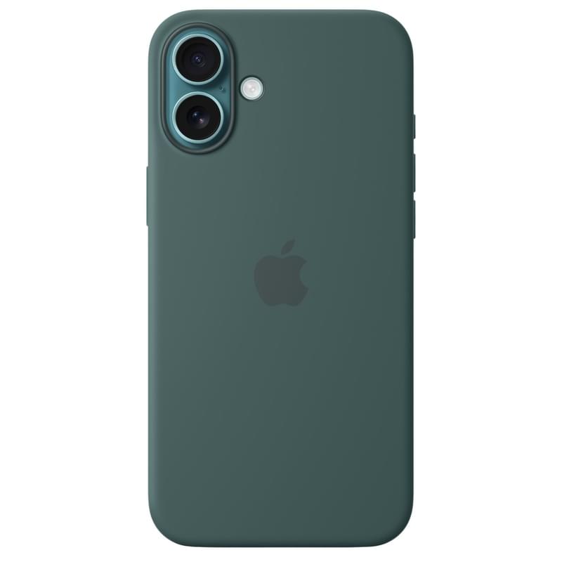 Чехол для iPhone 16 Plus Silicone Case with MagSafe - Lake Green (MYYH3ZM/A) - фото #3, Technodom.kz