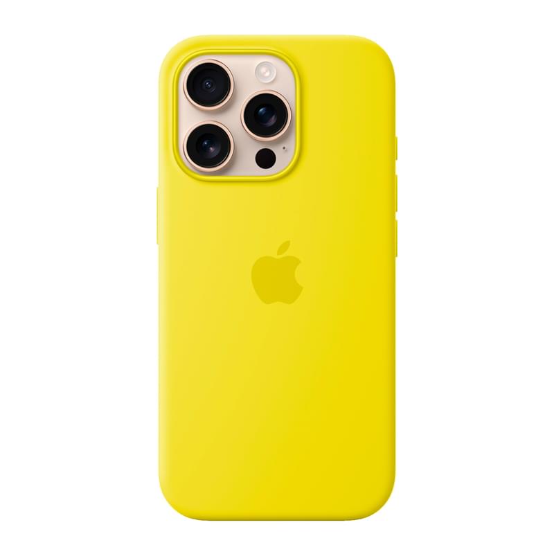 Чехол для iPhone 16 Pro Silicone Case with MagSafe - Star Fruit (MYYQ3ZM/A) - фото #0, Technodom.kz