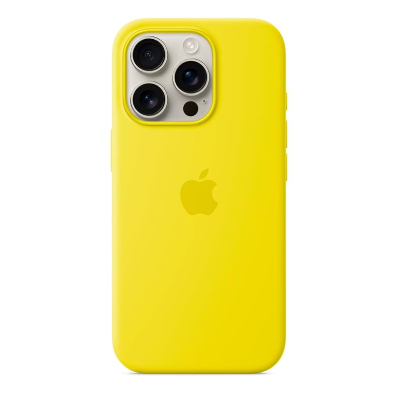 Чехол для iPhone 16 Pro Silicone Case with MagSafe - Star Fruit (MYYQ3ZM/A) - фото #1, Technodom.kz