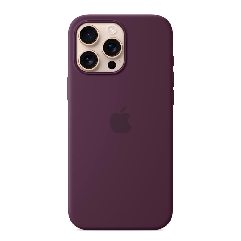 Чехол для iPhone 16 Pro Max Silicone Case with MagSafe - Plum (MYYW3ZM/A) - фото #0, Technodom.kz