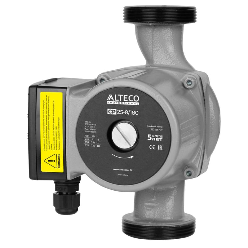 Циркуляционный насос Alteco CP 25-8/180 (A44254) - фото #0, Technodom.kz