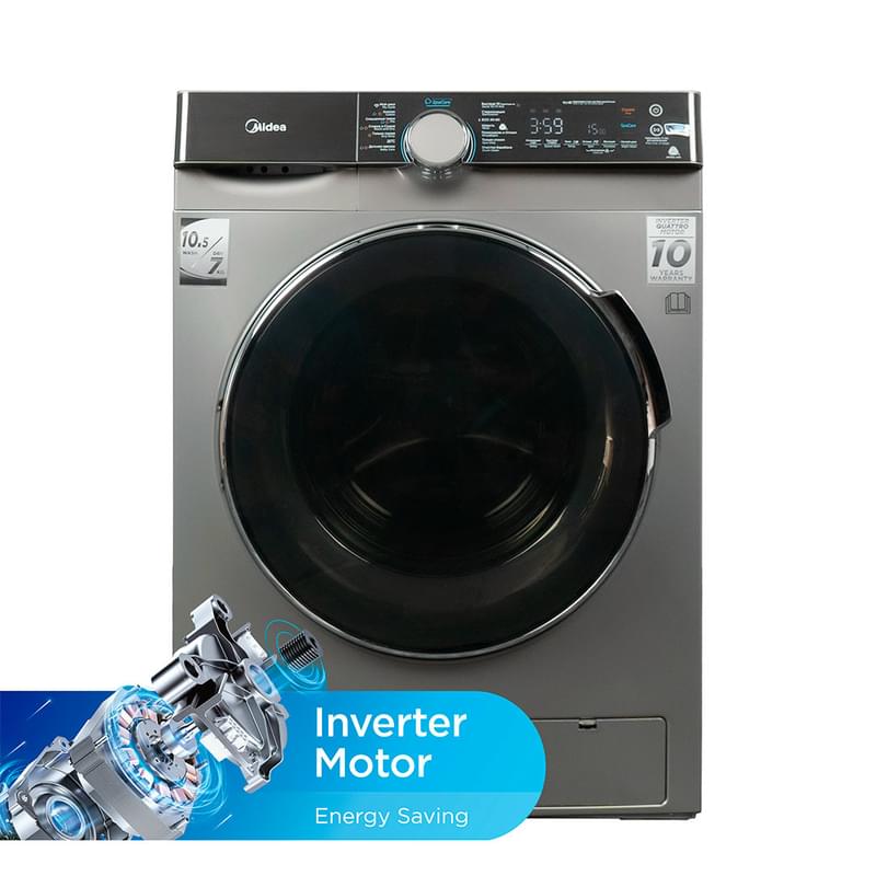 Стиральная машина с сушкой Midea MFK03D105BS-C - фото #0, Technodom.kz