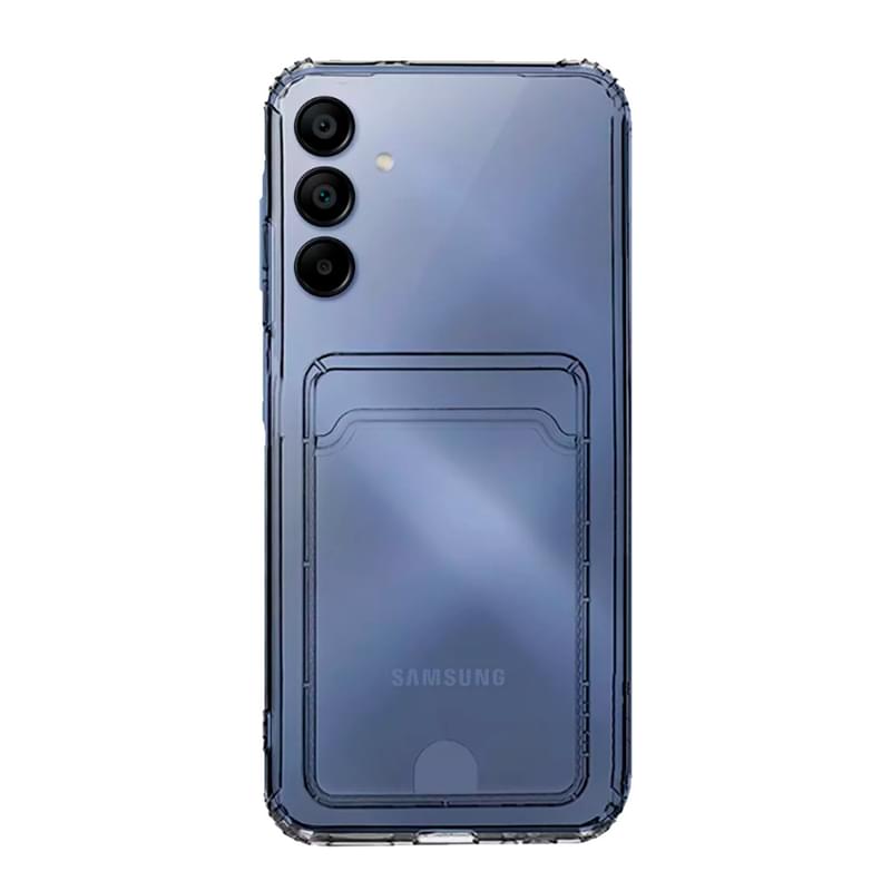 Чехол для Samsung M15 Прозрачный силиконовый чехол с визитницей A-Case (CASE-V-SGM15) - фото #0, Technodom.kz