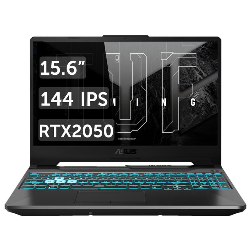 Игровой ноутбук Asus TUF Gaming A15 Ryzen 7 7435HS / 8ГБ / 512SSD / RTX2050 4ГБ / 15.6 / DOS / (FA506NFR-HN004) - фото #0, Technodom.kz