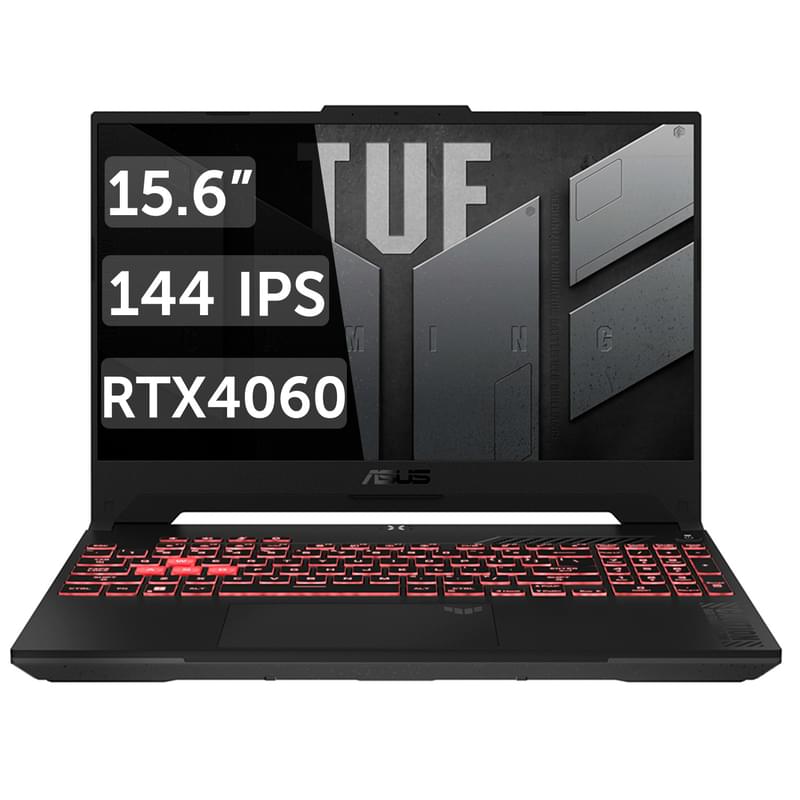 15,6'' Asus TUF Gaming A15 Ойын Ноутбугі (Ryzen 7 7435HS-16-512-RTX4060 8-D)(FA507NVR-LP040) - фото #0, Technodom.kz