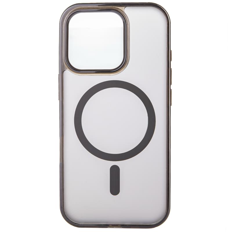 Чехол для iPhone 16 Pro, NEO TPU Case with MagSafe, Black (TPUCM-16ProB) - фото #1, Technodom.kz