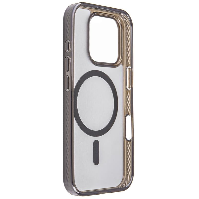 Чехол для iPhone 16 Pro, NEO TPU Case with MagSafe, Black (TPUCM-16ProB) - фото #3, Technodom.kz