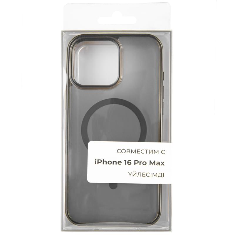 Чехол для iPhone 16 Pro Max, NEO TPU Case with MagSafe, Black (TPUCM-16ProMaxB) - фото #3, Technodom.kz