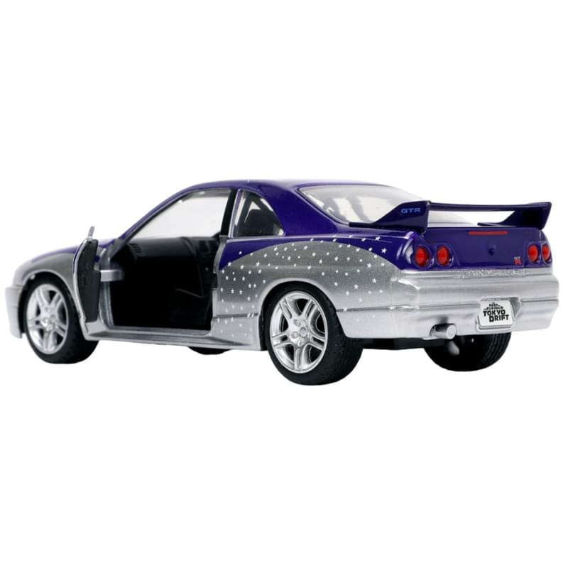 Модель Машинки Форсаж 1:32 FF 1995 Nissan Skyline GT-R - фото #3, Technodom.kz